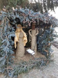 Rozsvícení vánočního stromu ve Velkých Těšanech