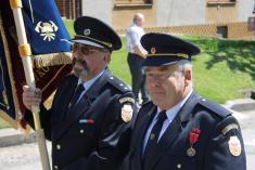 Tradiční hodové slavnosti sv. Floriána - požehnání nového hasičského praporu